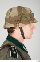  Photos Wehrmacht Soldier in uniform 4 Nazi Soldier WWII head helmet 0007.jpg